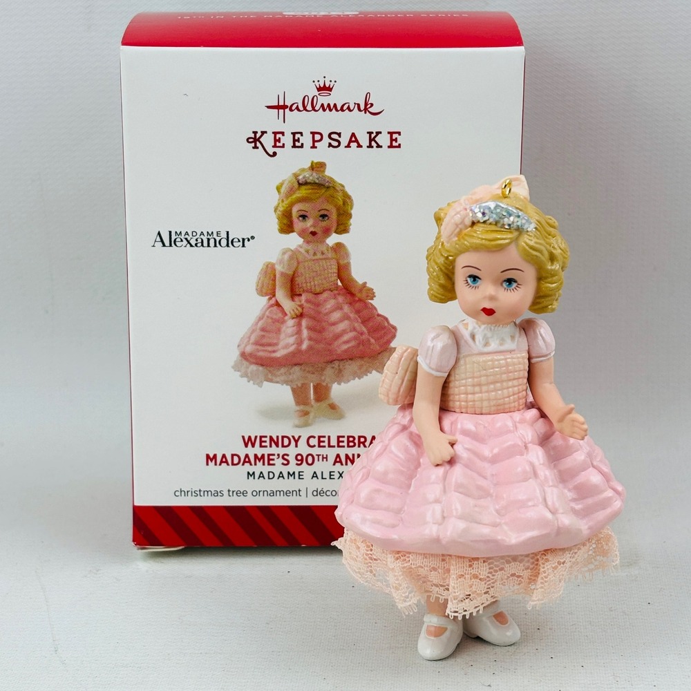 Hallmark Madame Alexander Wendy Celebrates 90th Anniversary Ornament‎ 2014